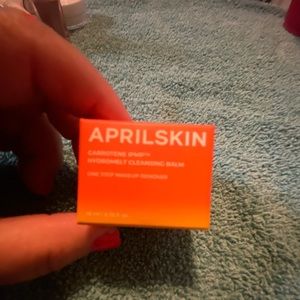 New Aprilskin carrotene IPMP hydromelt cleansing balm makeup remover